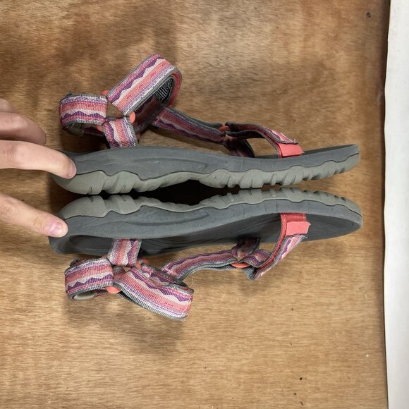 Teva Hurricane Sport Hiking Sandals Women Size 7 Classic S/N 4176 Quick Dry - Picture 6 of 8